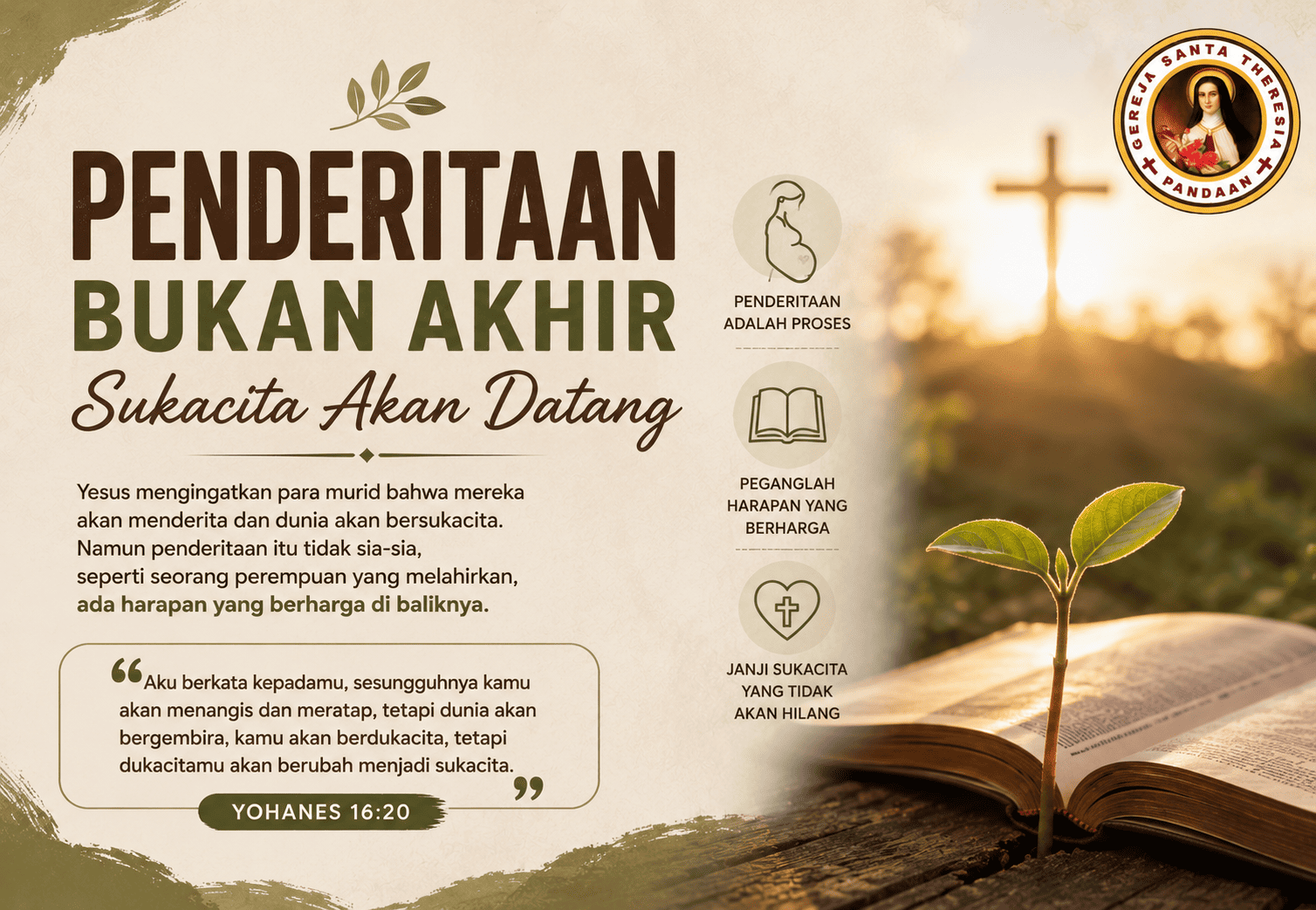 Renungan Harian Jumat, 15 Mei 2026